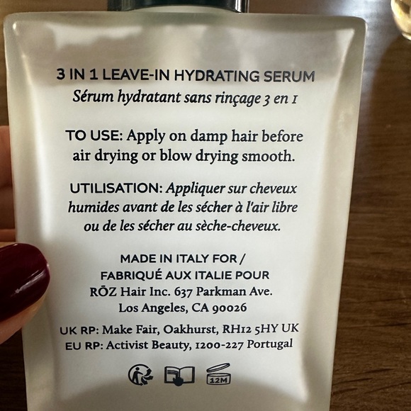 ROZ MLK Hair Serum - Picture 2 of 3